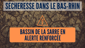 Sécheresse : le bassin hydrographique de la Sarre placé en état d’alerte renforcée