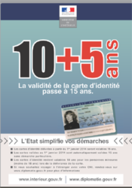 La carte nationale d’identité est valide 15 ans à compter du  1er  janvier 2014