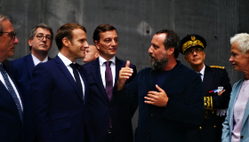 70ème anniversaire du Conseil de l'Europe - visite d'Emmanuel Macron