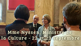 Déplacement officiel de Mme Françoise Nyssen à l'occasion du festival Musica