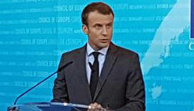 Déplacement officiel du Président de la République Emmanuel Macron à Strasbourg le 31 octobre