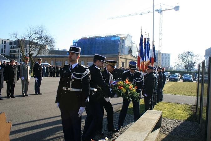 Cérémonie d'hommage aux gendarmes victimes du Devoir